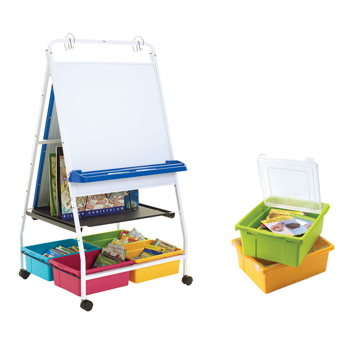Classic Royal Reading & Writing Center Vibrant Tub Combo w/ Lids